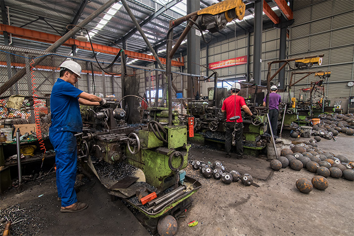 宜兴网架配件车间